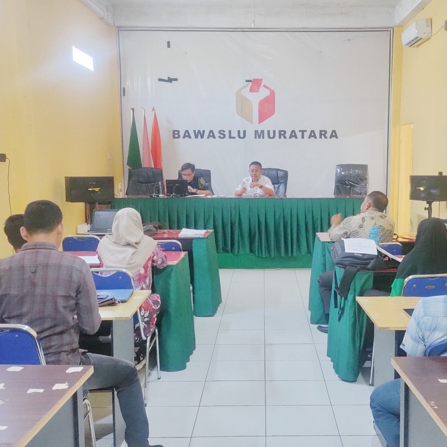 Rapat Internal Bawaslu Muratara Pasca Lebaran idul Fitri