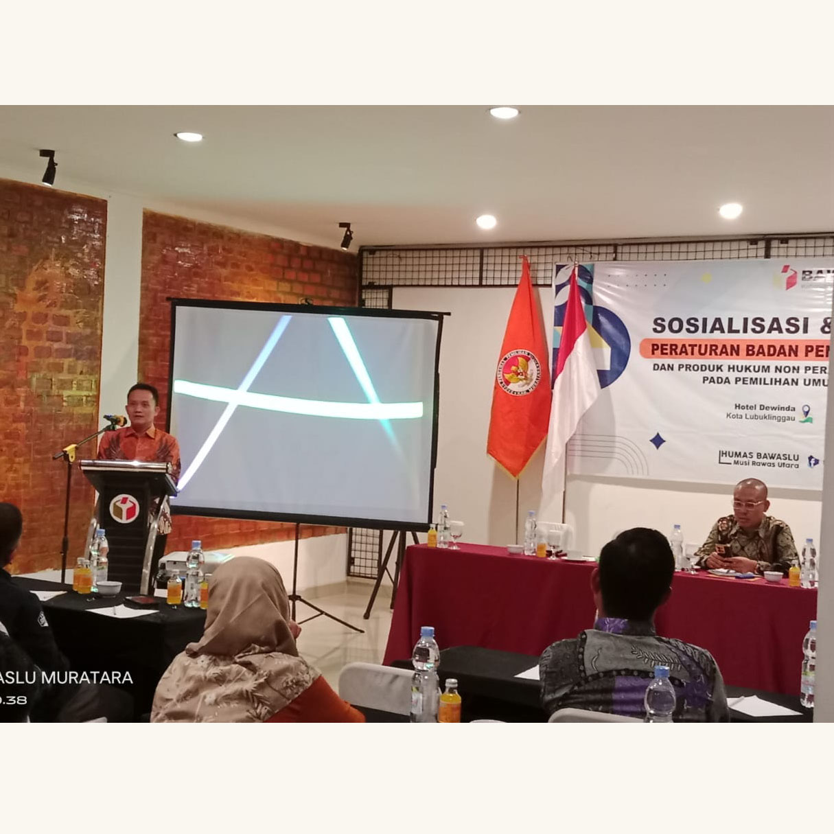 kegiatan Sosialisasi dan implementasi Peraturan Badan Pengawas Pemilihan Umum dan Produk Hukum non Peraturan Badan Pengawas Pemilu pada pemilihan umum serentak tahun 2024